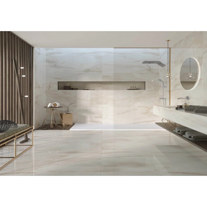 B1.8 Navarti Allure hoogglans vloertegel 60x60 Nácar