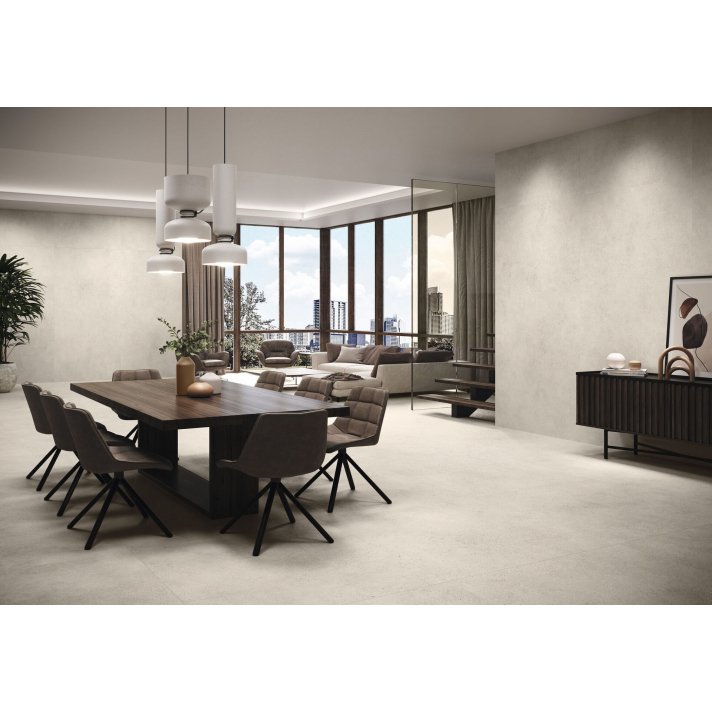 Baldocer Asphalt vloertegel mat 120x120 Grit