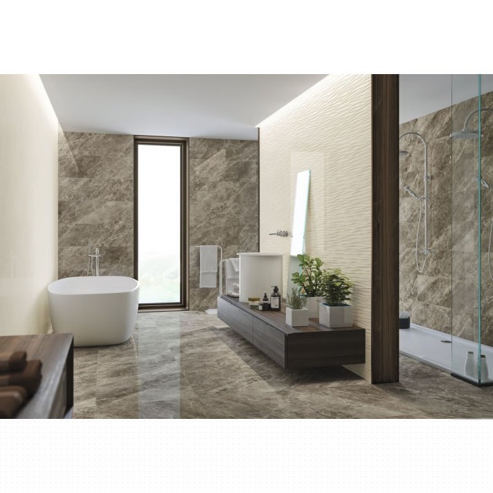 Baldocer Balmoral hoogglans vloertegel 60x60 Brown