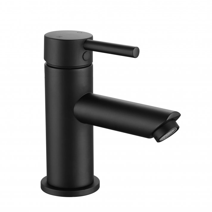 Eco Elegance Wastafelmengkraan - Mat Zwart