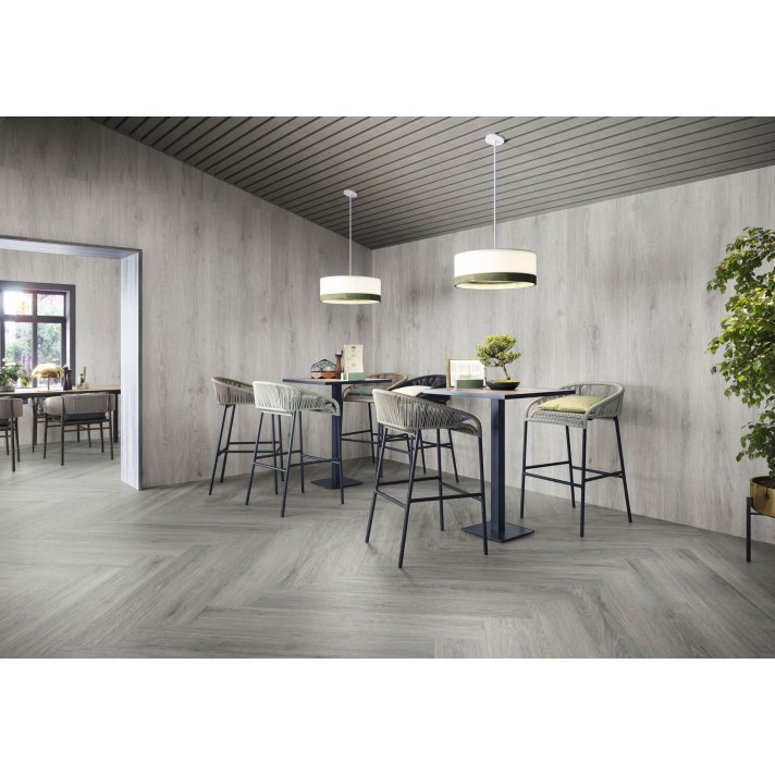 Baldocer Ducale houtlook tegel 26x160 Grey