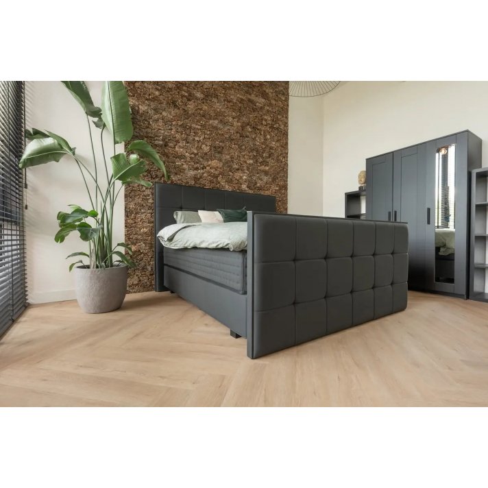 Floer Walvisgraat plak pvc - Gaia Grijsbeige