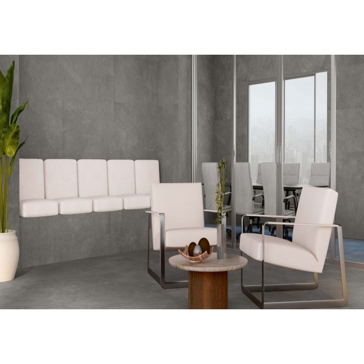 E-Tile Limestone vloertegel mat 60x60 Dark