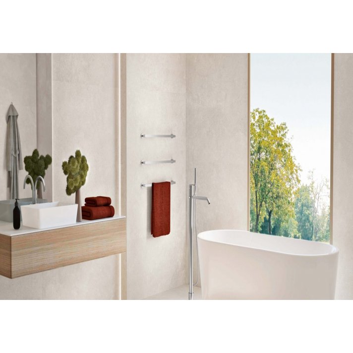 E-Tile Limestone vloertegel mat 60x120 Ivory