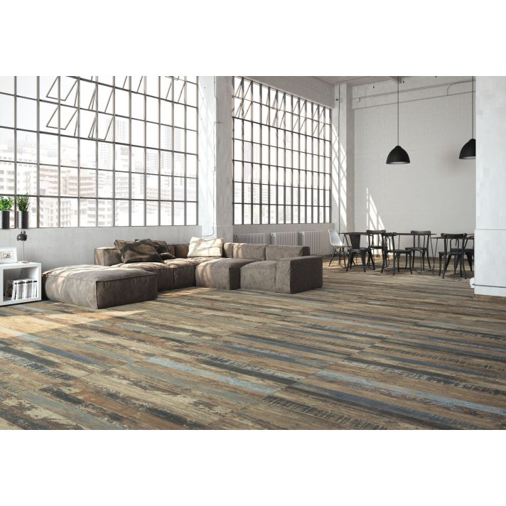 Baldocer Luck houtlook tegel 20x114 Brown