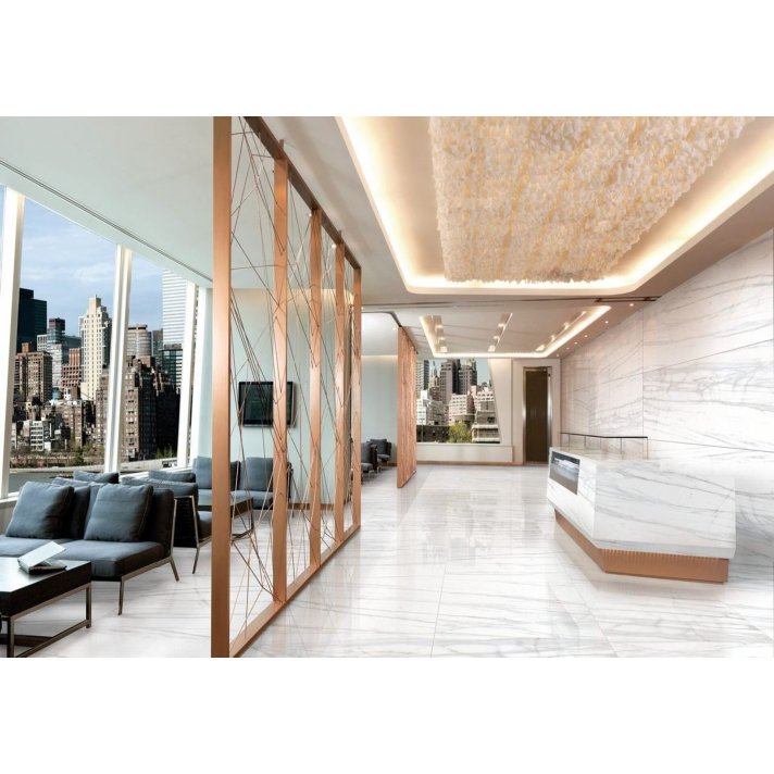 Etile Veneto hoogglans vloertegel-120x260-White