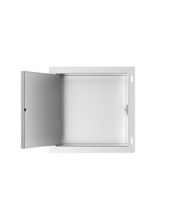 Demis inbouwnis betegelbaar 30 x 30 x 14 cm RVS