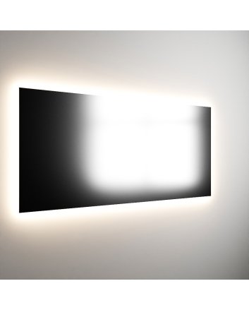 Mondiaz Bright spiegel 70x130cm Rechthoek met LED verlichting