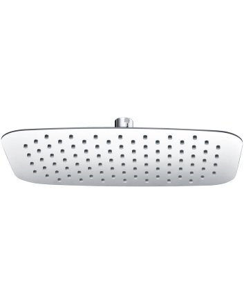 UFO ovale hoofddouche 300x200x2 chroom