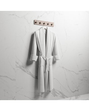 Mondiaz Easy Handdoekhaakjes 45cm solid surface kleur Smoke