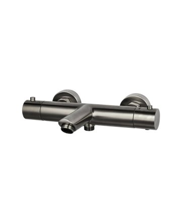 Sani DeLuxe Badmengkraan opbouw thermostatisch rond Gun Metal