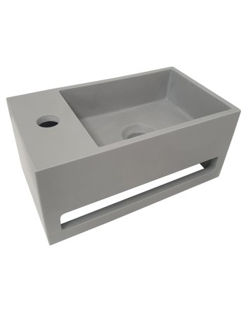 Wiesbaden Julia fontein links Solid surface 35 x 20 x 16 cm betonlook