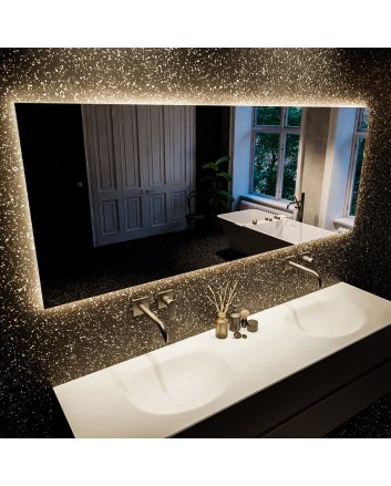 Mondiaz Bright spiegel 70x160cm Rechthoek met LED verlichting