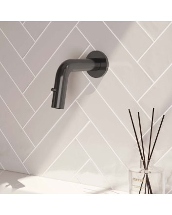 BRAUER Gunmetal Edition inbouw fonteinkraan gunmetal geborsteld PVD