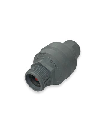Riko waterslot 3/4 binnendraad x 3/4 buitendraad grijs