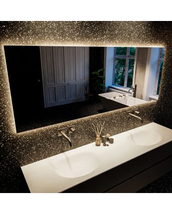 Mondiaz Bright spiegel 70x170cm Rechthoek met LED verlichting