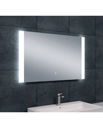 Sunny spiegel rechthoek met LED, dimbaar en spiegelverwarming 100 x 60 cm