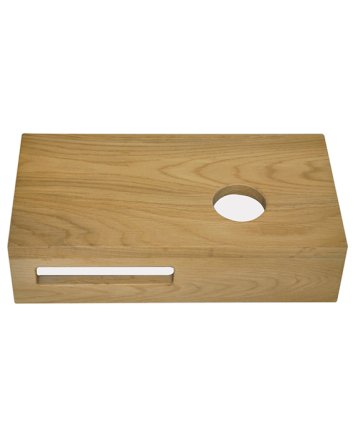Oak planchet 40 x 21 x 10 cm rechts