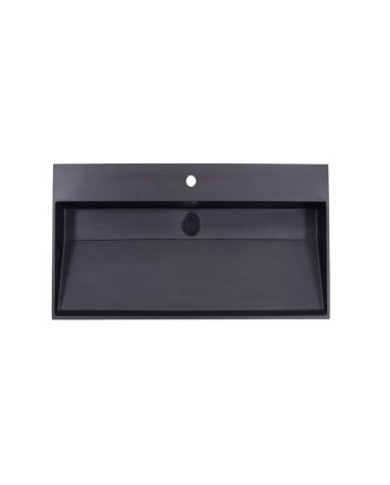 Sani DeLuxe Wastafel Quartz Trend 80, met een kraangat