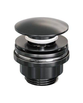 BRAUER Klikwaste gunmetal geborsteld PVD