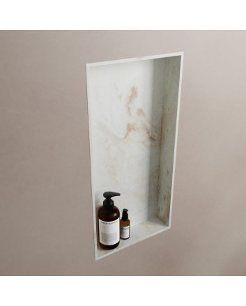 Mondiaz Easy Nis 59,5x29,5cm in solid surface kleur Frappe. 1 vak  geschikt voor in- of opbouw