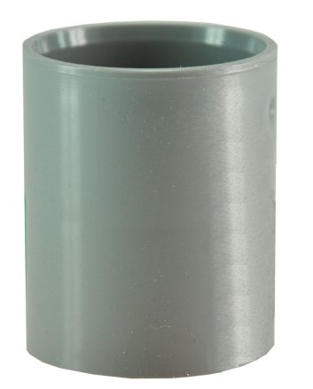 Dubbele mof 40 mm PVC
