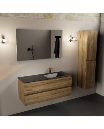 Mondiaz Aivy 120cm badmeubel Chai, wastafel Urban solid surface rechts 1 kraangat