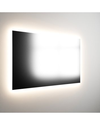 Mondiaz Bright spiegel 70x90cm Rechthoek met LED verlichting