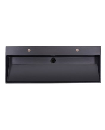 Sani DeLuxe Wastafel Quartz Trend 120 enkele wasbak, zonder kraangat