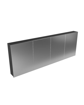 Mondiaz Cubb spiegelkast 200x70x16cm kleur urban met 4 deuren
