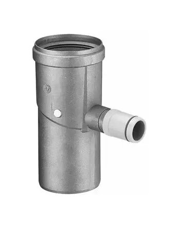 Alu-Fix Rookgas Condensopvang Ø80 mm M/S