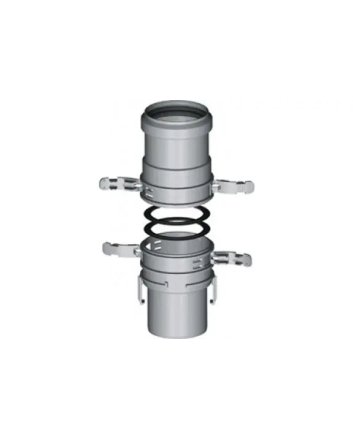 MiniFlex Koppelstuk M/S Ø60 mm Flexibel