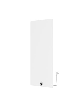 120x60 cm - Elektrische Panel Verticaal Vlak - Mat Wit (RAL9016) - 750 Watt
