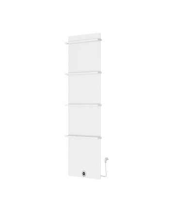 180x60 cm - Elektrische Panel Verticaal Vlak - Mat Wit (RAL9016) - 1200 Watt