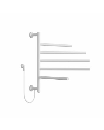 622x516mm - 75W - Glans Wit - Hover - Elektrische Handdoekradiator - Dry Heating