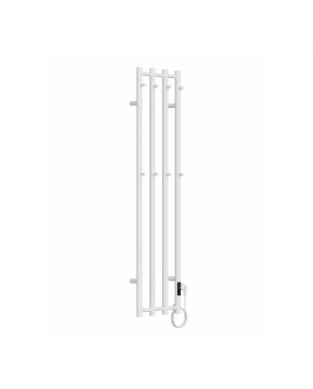 1405x346mm - 250W - Glans Wit - Velten - Elektrische Handdoekradiator - Dry Heating