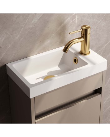 BRAUER Gold Edition opbouw fonteinkraan goud geborsteld PVD