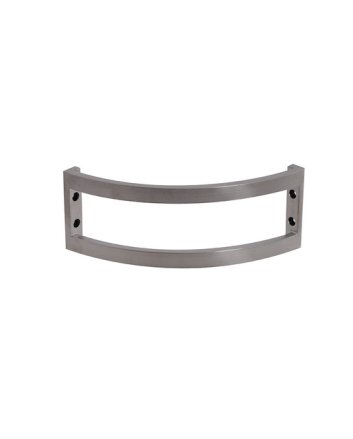Wiesbaden montagebeugel voor hoek 30x15 cm rvs