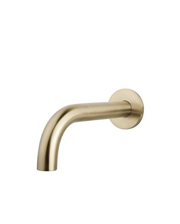 inbouw-uitloop rond 20cm 1/2'' geborsteld messing