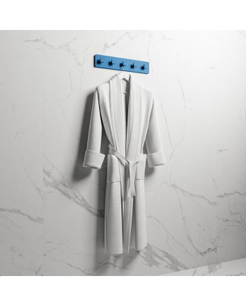 Mondiaz Easy Handdoekhaakjes 45cm solid surface kleur Jeans