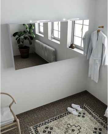 Mondiaz Cubb spiegelkast 150x70x16cm kleur cale met 3 deuren