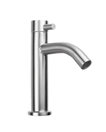 Sani DeLuxe Fonteinkraan opbouw rond RVS 16 cm