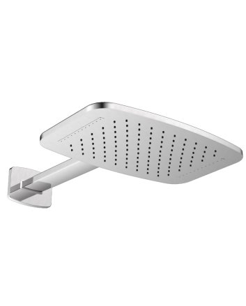 Waterval hoofddouche met doucheram 40 x 25 cm chroom
