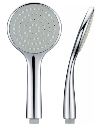 Single chroom ABS handdouche rond 1/2''
