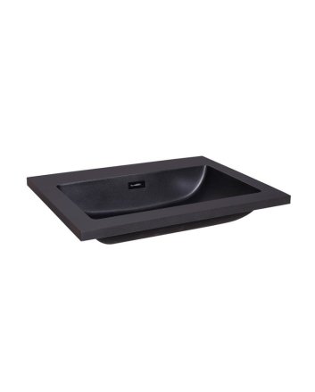 Sani DeLuxe Wastafel Quartz Classic 60, zonder kraangat