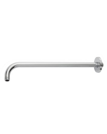 Caral douchearm met muurbevestiging 45 cm chroom