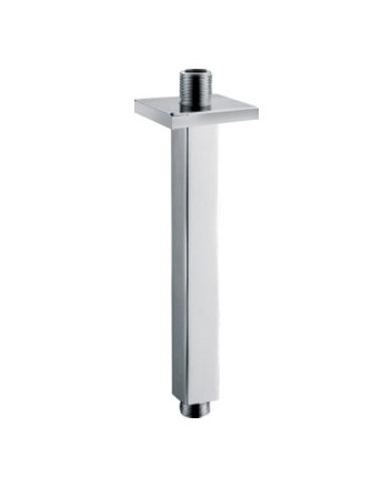Rombo douchearm met plafondbevestiging 30 cm chroom