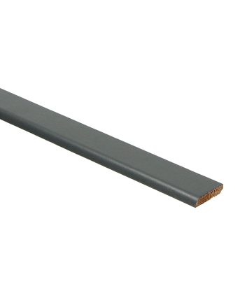 Plakplint antraciet RAL 7016 | 2.4 meter