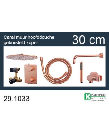 one-pack inbouwthermostaatset rond type 504 GK (30cm)