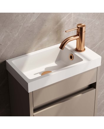 BRAUER Copper Edition opbouw fonteinkraan koper geborsteld PVD
